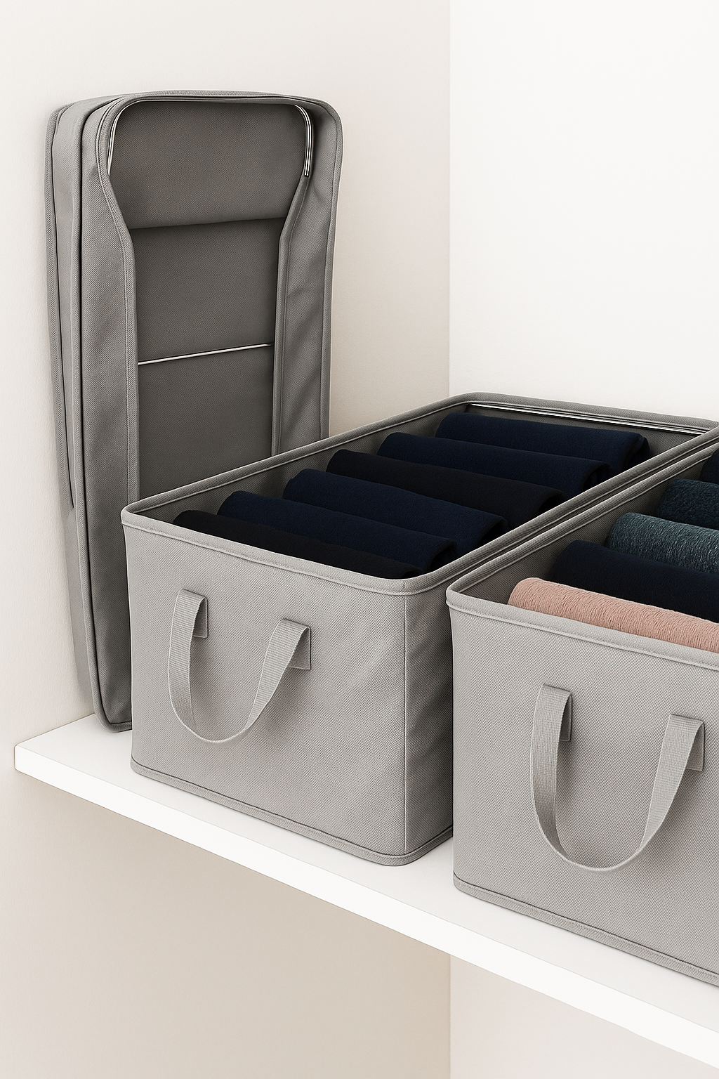 Raf Düzenleyici Organizer | Çelik Destekli, Katlanabilir, Suya Dayanıklı Organizer (2 Boy Seçenekli) - GTG DISCOVER