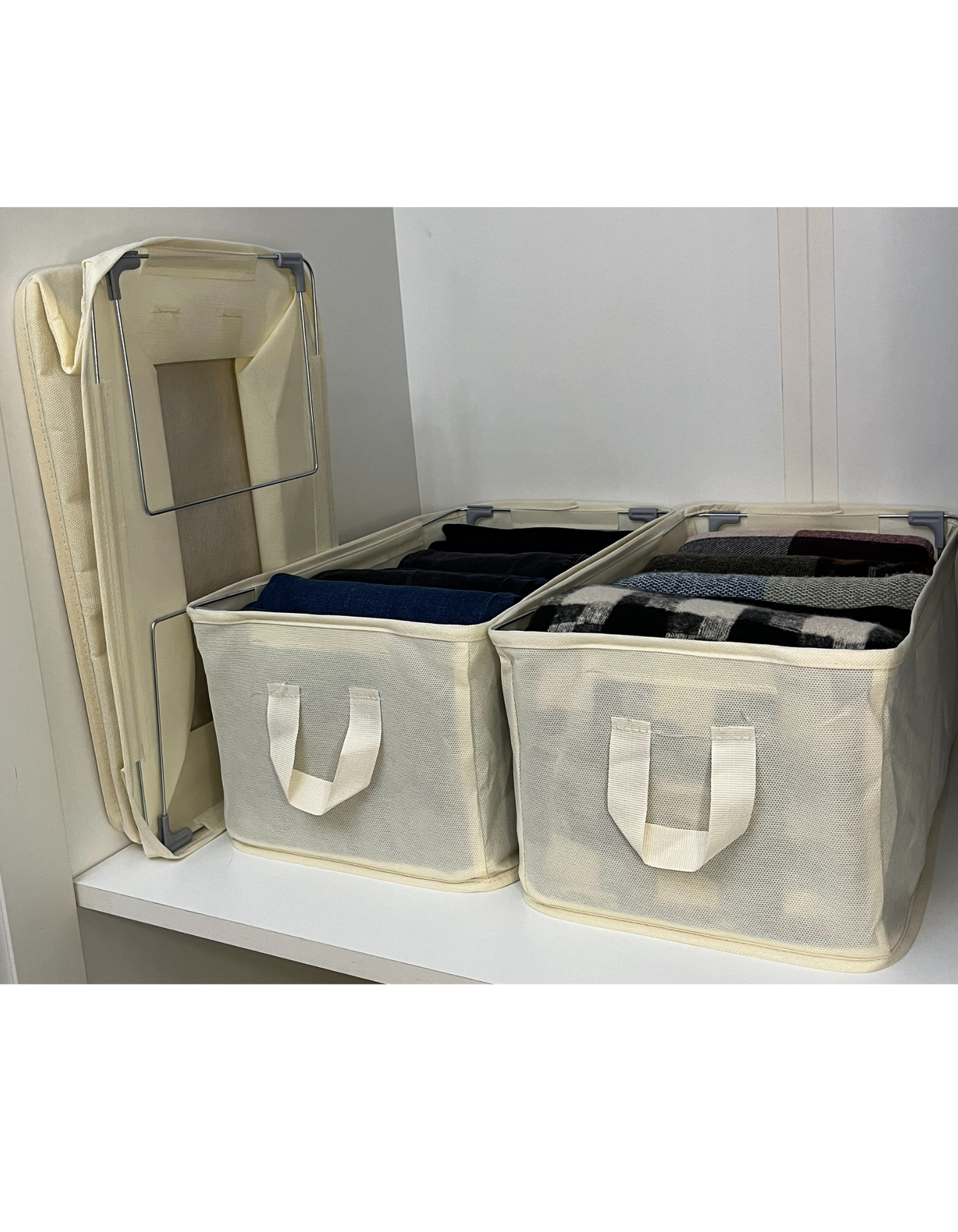 Raf Düzenleyici Organizer | Çelik Destekli, Katlanabilir, Suya Dayanıklı Organizer (2 Boy Seçenekli) - GTG DISCOVER