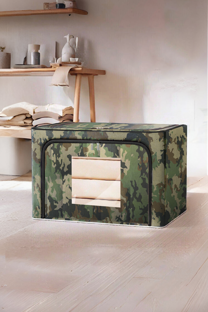 Premium Dolap İçi Düzenleyici Hurç – Çelik Çerçeveli | Pencereli Organizer Kutu - GTG DISCOVER