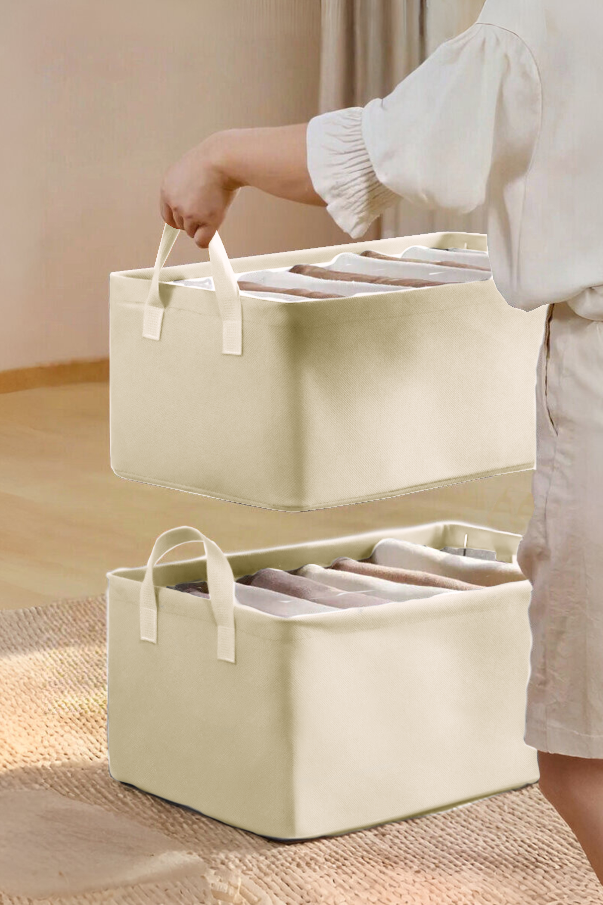 Raf Düzenleyici Organizer | Çelik Destekli, Katlanabilir, Suya Dayanıklı Organizer (2 Boy Seçenekli) - GTG DISCOVER