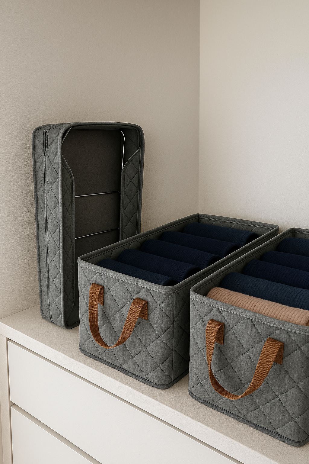 Raf Düzenleyici Organizer | Çelik Destekli, Katlanabilir, Suya Dayanıklı Organizer (2 Boy Seçenekli) - GTG DISCOVER