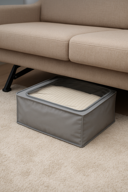 Baza Altı Hurç | Çelik Destekli, Katlanabilir, Nefes Alabilen ve Fermuarlı Saklama Hurcu - GTG DISCOVER